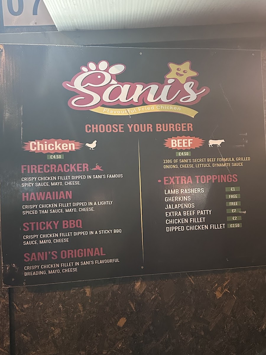 Sani’s chicken Menu - Image 2