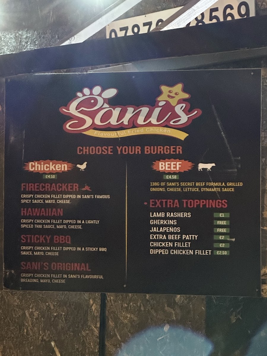 Sani’s chicken Menu - Image 3