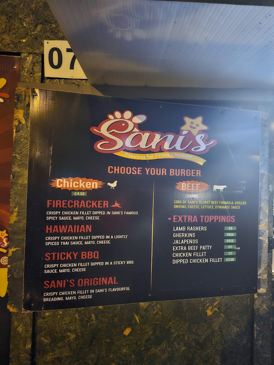Sani’s chicken Menu - Image 5